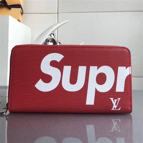 supreme louis vuitton wallet